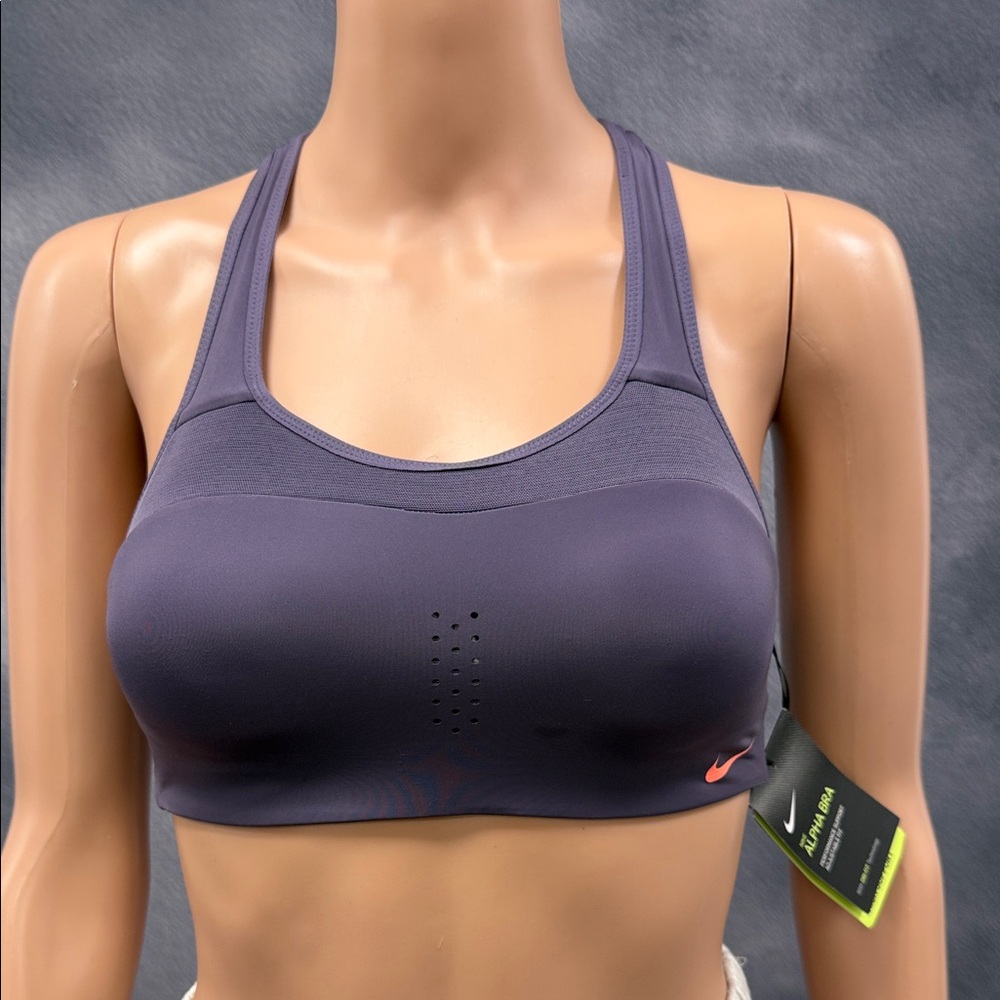 Nike Women's Dark Purple Sports Bra